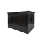 Fahrradgarage 'Velos 2' Metall schwarz 133 x 222 x 151 cm