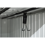 Fahrradgarage 'Velos 2' Metall schwarz 133 x 222 x 151 cm