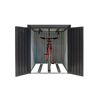 Fahrradgarage 'Velos 2' Metall schwarz 133 x 222 x 151 cm