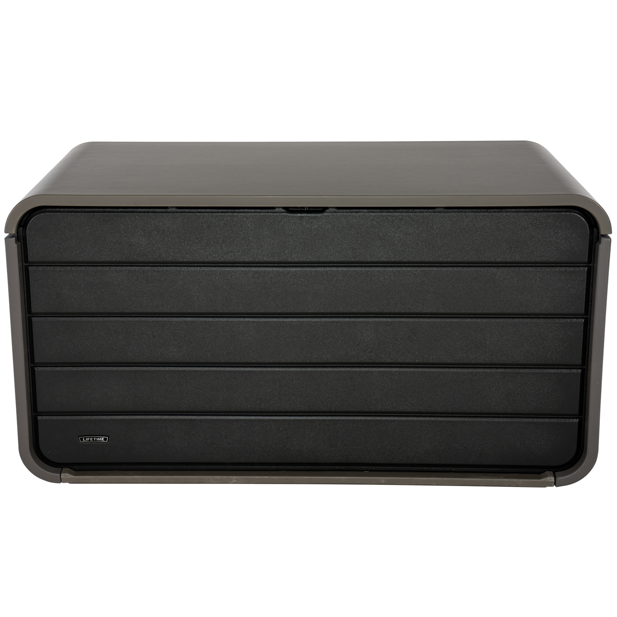 Kissenbox 'Space' Hart-Polyethylen grau 146,7 x 77,2 x 72,4 cm