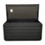 Kissenbox 'Space' Hart-Polyethylen grau 146,7 x 77,2 x 72,4 cm