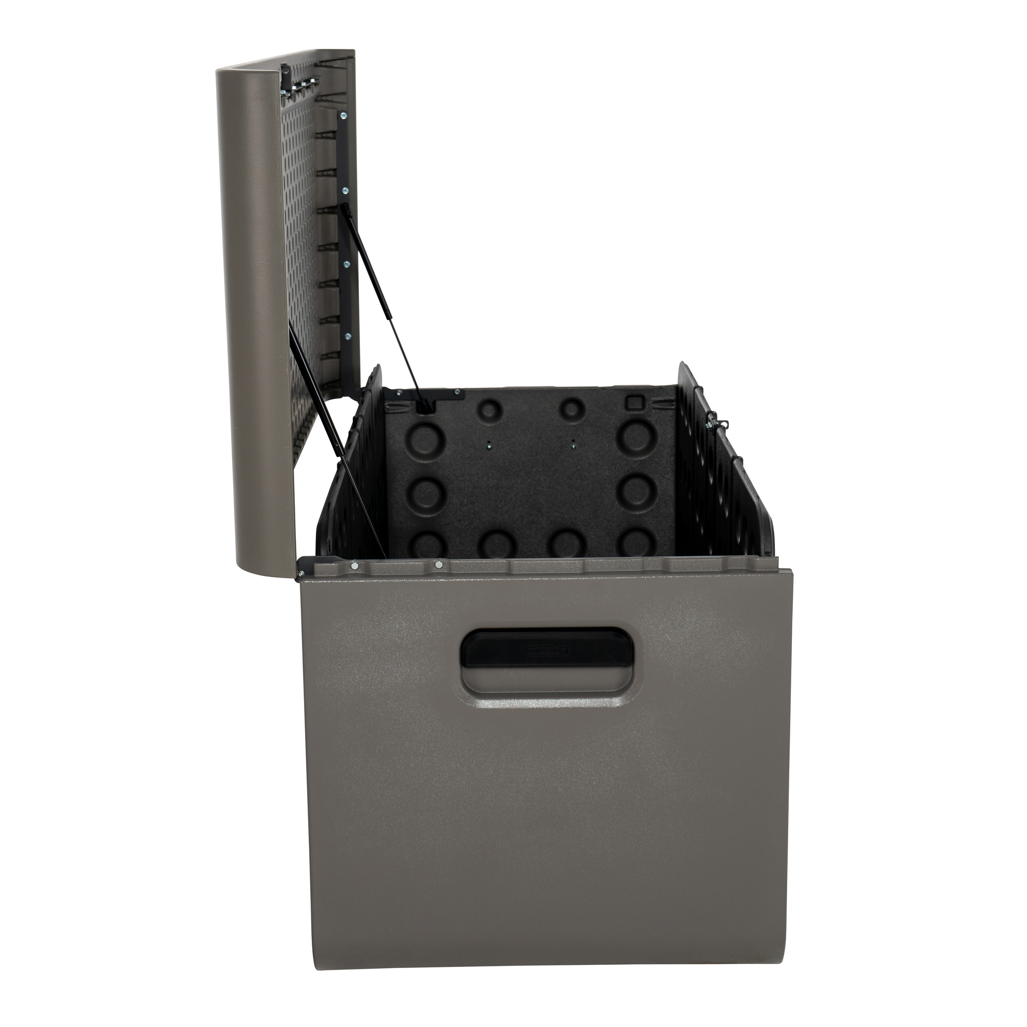 Kissenbox 'Space' Hart-Polyethylen grau 146,7 x 77,2 x 72,4 cm