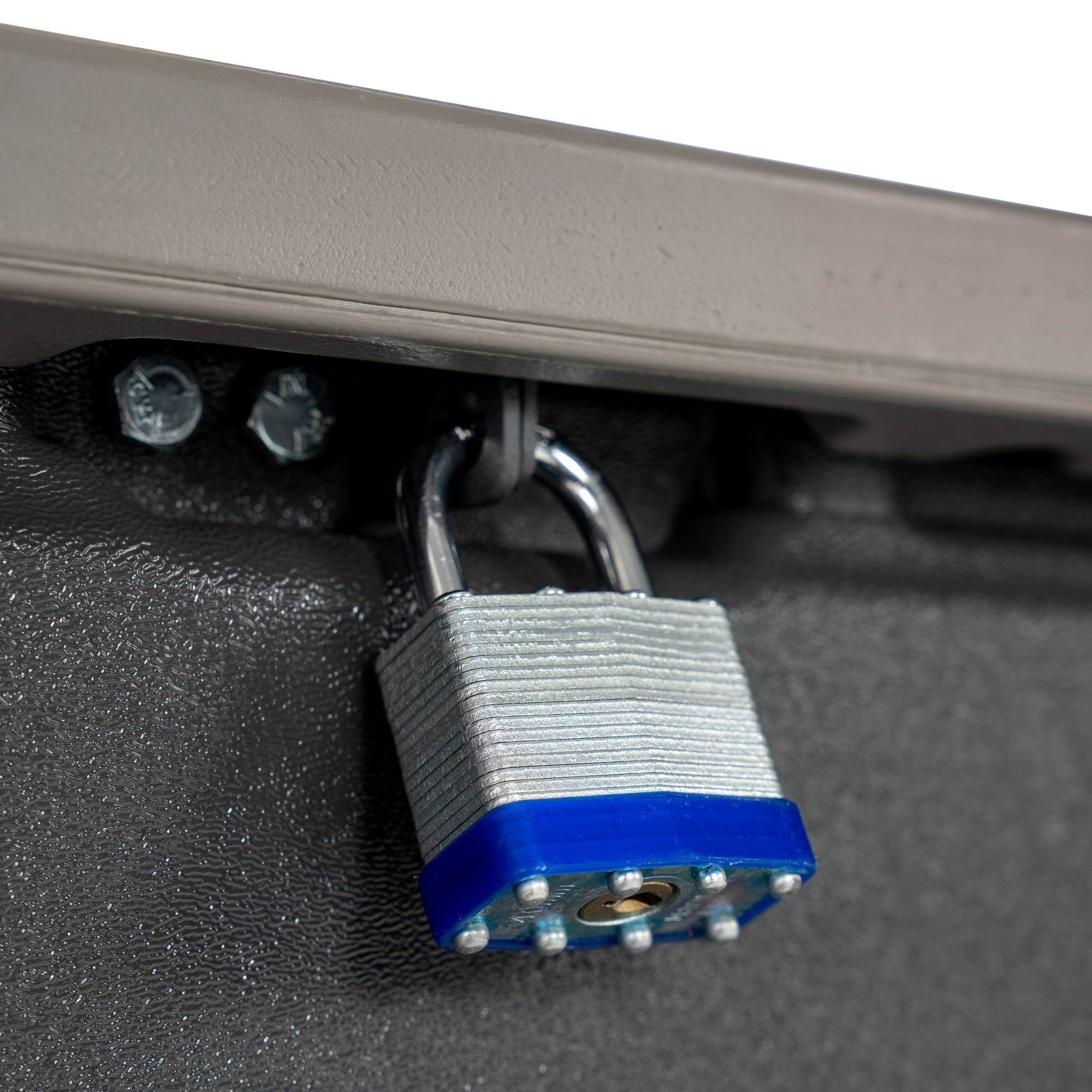 Kissenbox 'Space' Hart-Polyethylen grau 146,7 x 77,2 x 72,4 cm