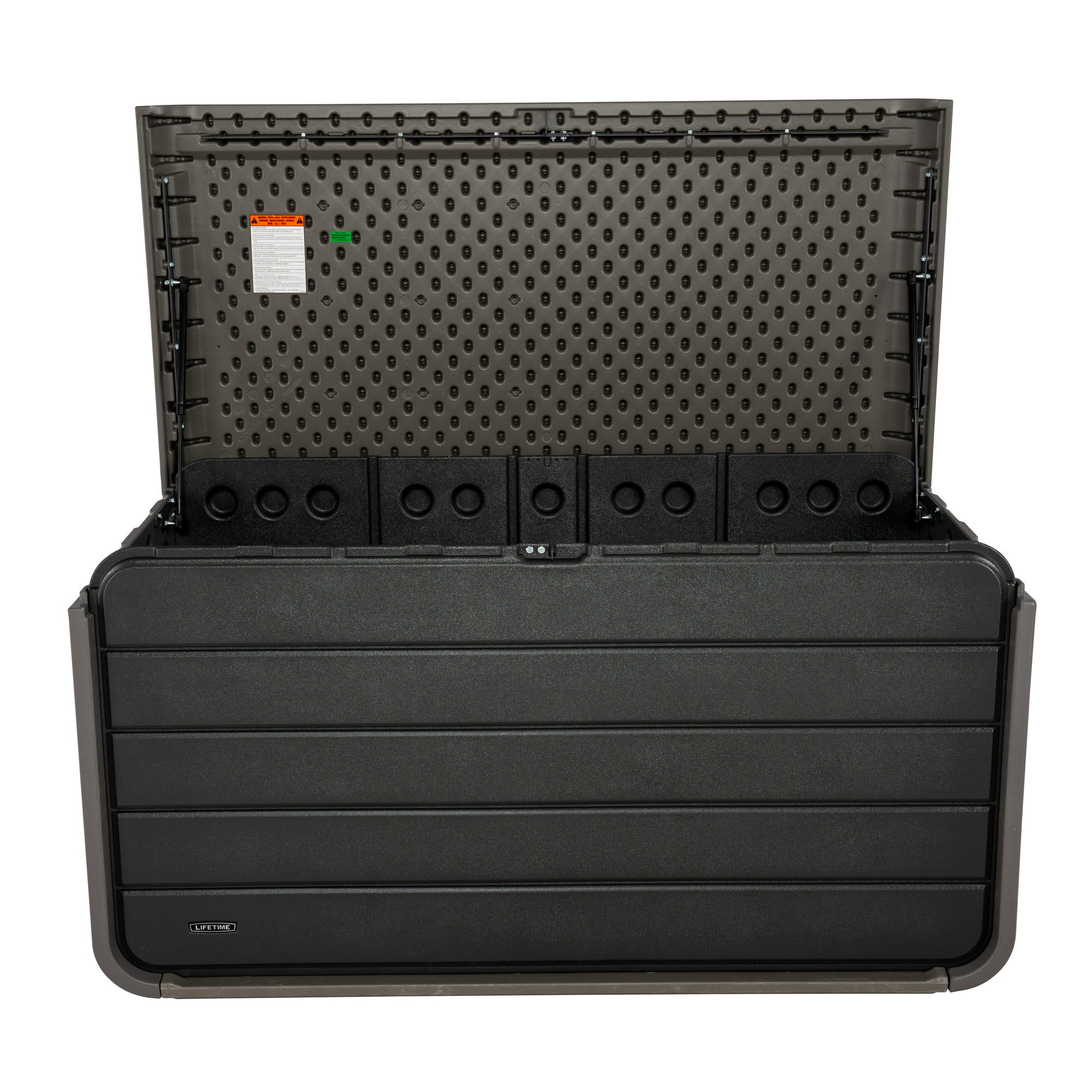 Kissen- & Auflagenbox 'Space' 625 l grau 72 x 146 x 77 cm