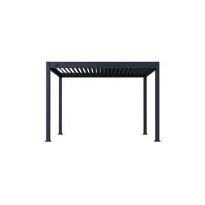 Pergola 'Grand Tuscan 1012' Aluminium anthrazit 310 x 370 x 256 cm