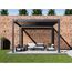 Pergola 'Grand Tuscan 1012' Aluminium anthrazit 310 x 370 x 256 cm