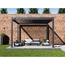 Pergola 'Grand Tuscan 1012' Aluminium anthrazit 310 x 370 x 256 cm