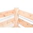 Komposter 'Konni L' 1040 l Lärchenholz 100 x 130 x 80 cm