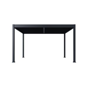 Pergola 'Grand Tuscan 1214' Aluminium anthrazit 370 x 433 x 256 cm
