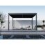 Pergola 'Grand Tuscan 1214' Aluminium anthrazit 370 x 433 x 256 cm