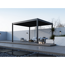 Pergola 'Grand Tuscan 1214' Aluminium anthrazit 370 x 433 x 256 cm
