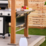 Grillpavillon 'Maui' Holzoptik 158 x 249 x 278 cm