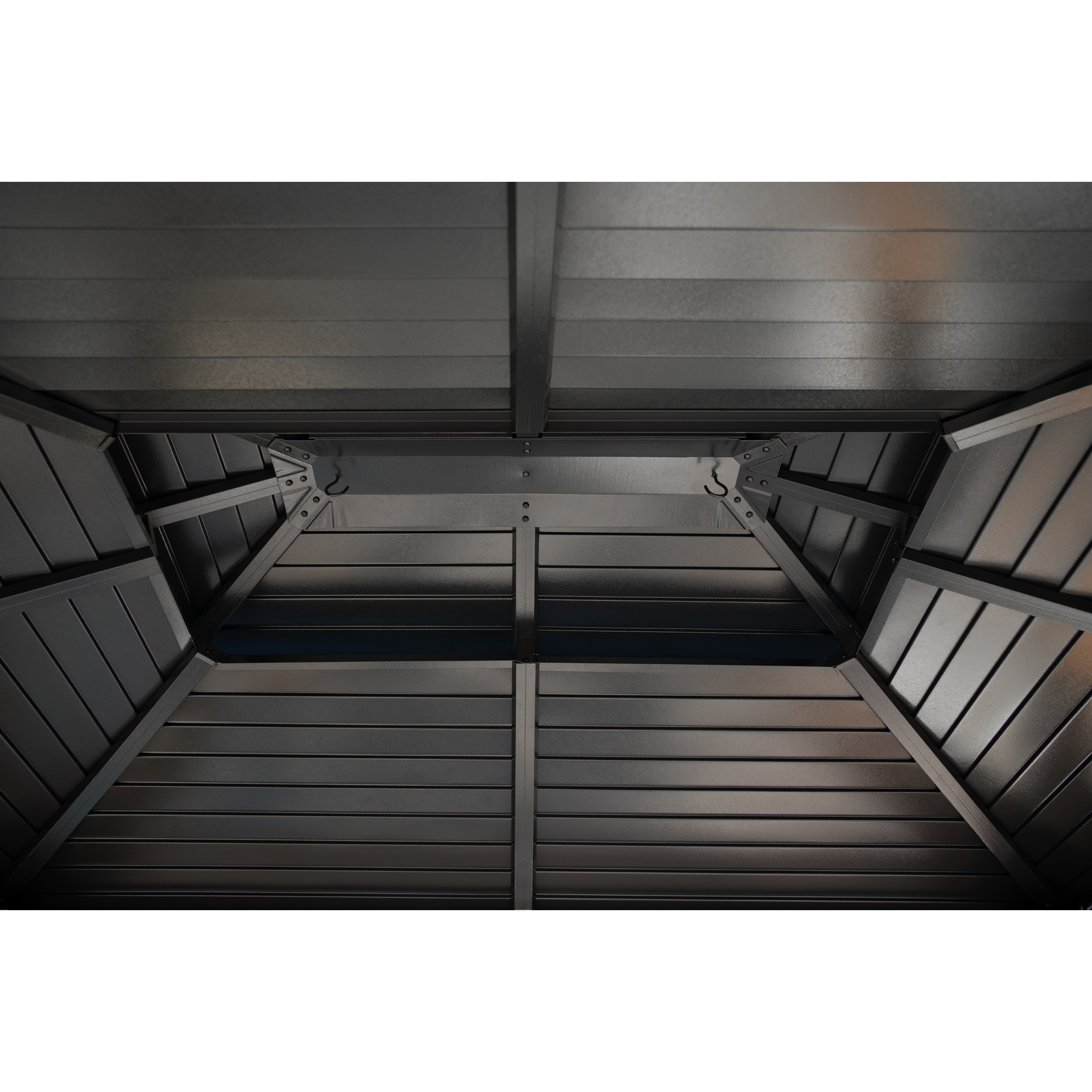 Grillpavillon 'Maui' Holzoptik 158 x 249 x 278 cm