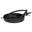 Grillpfanne Rohstahl Ø 50 cm schwarz