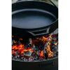 Grillpfanne Rohstahl Ø 50 cm schwarz