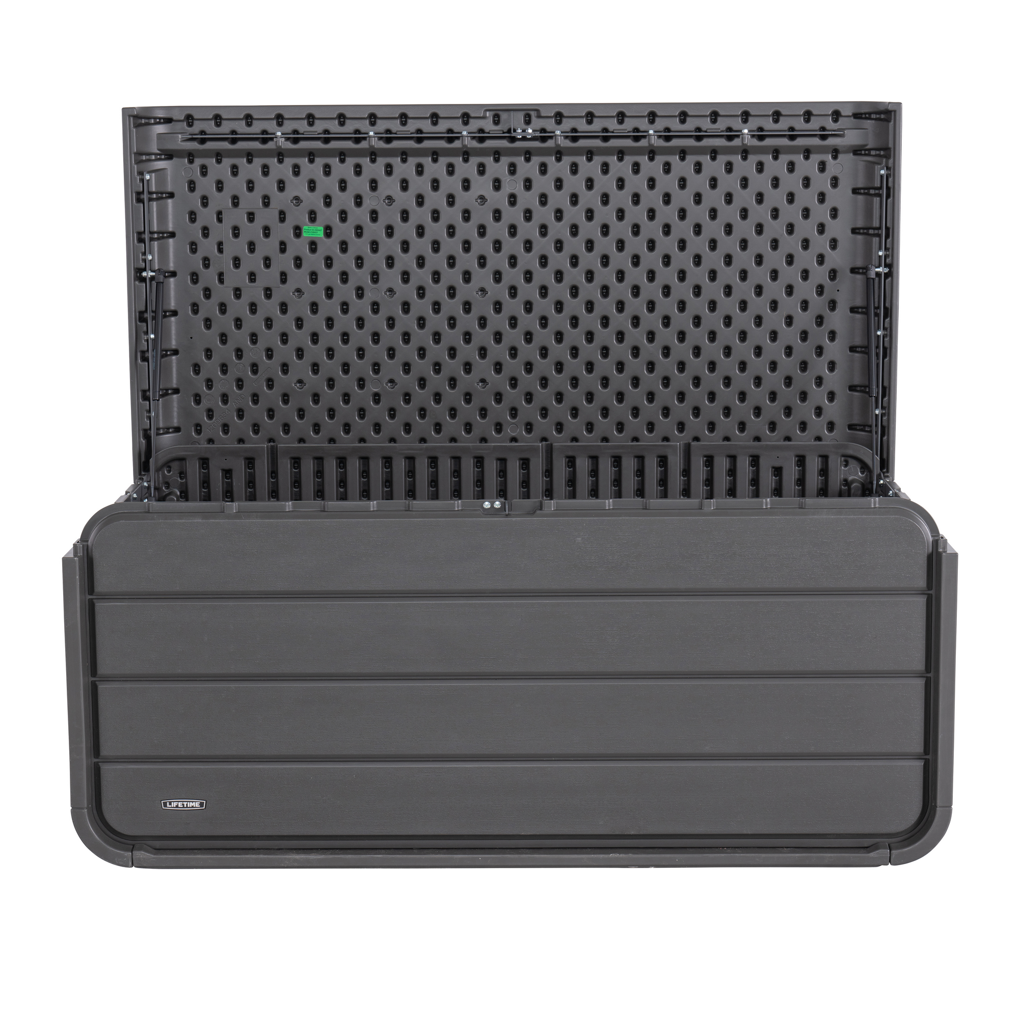 Kissenbox 'Space' Hart-Polyethylen anthrazit 147,1 x 63,6 x 72 cm