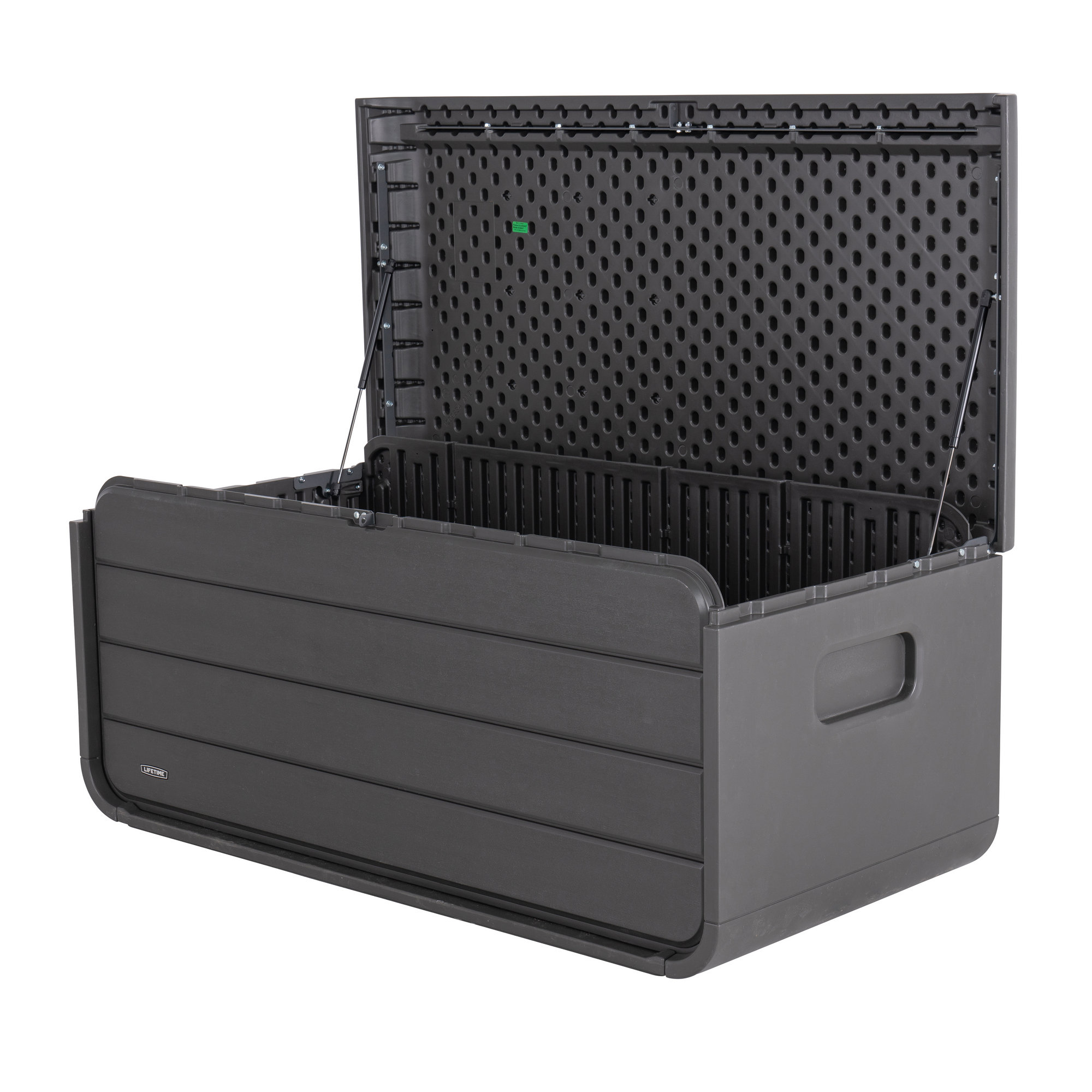 Kissenbox 'Space' Hart-Polyethylen anthrazit 147,1 x 63,6 x 72 cm