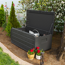 Kissen- & Auflagenbox 'Space' 515 l anthrazit 72 x 147 x 65 cm
