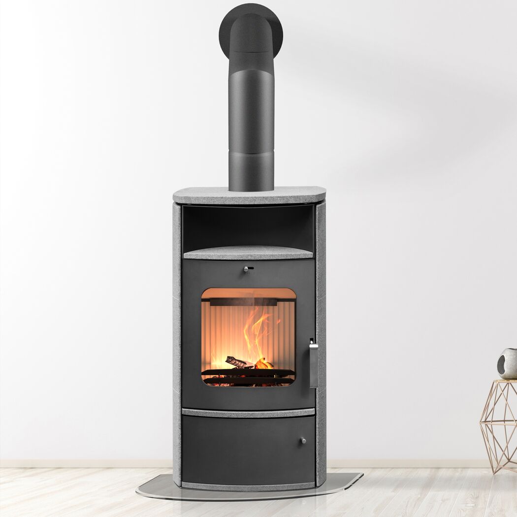 Kaminofen 'Montreal 4.0 GTS' grau 6 kW