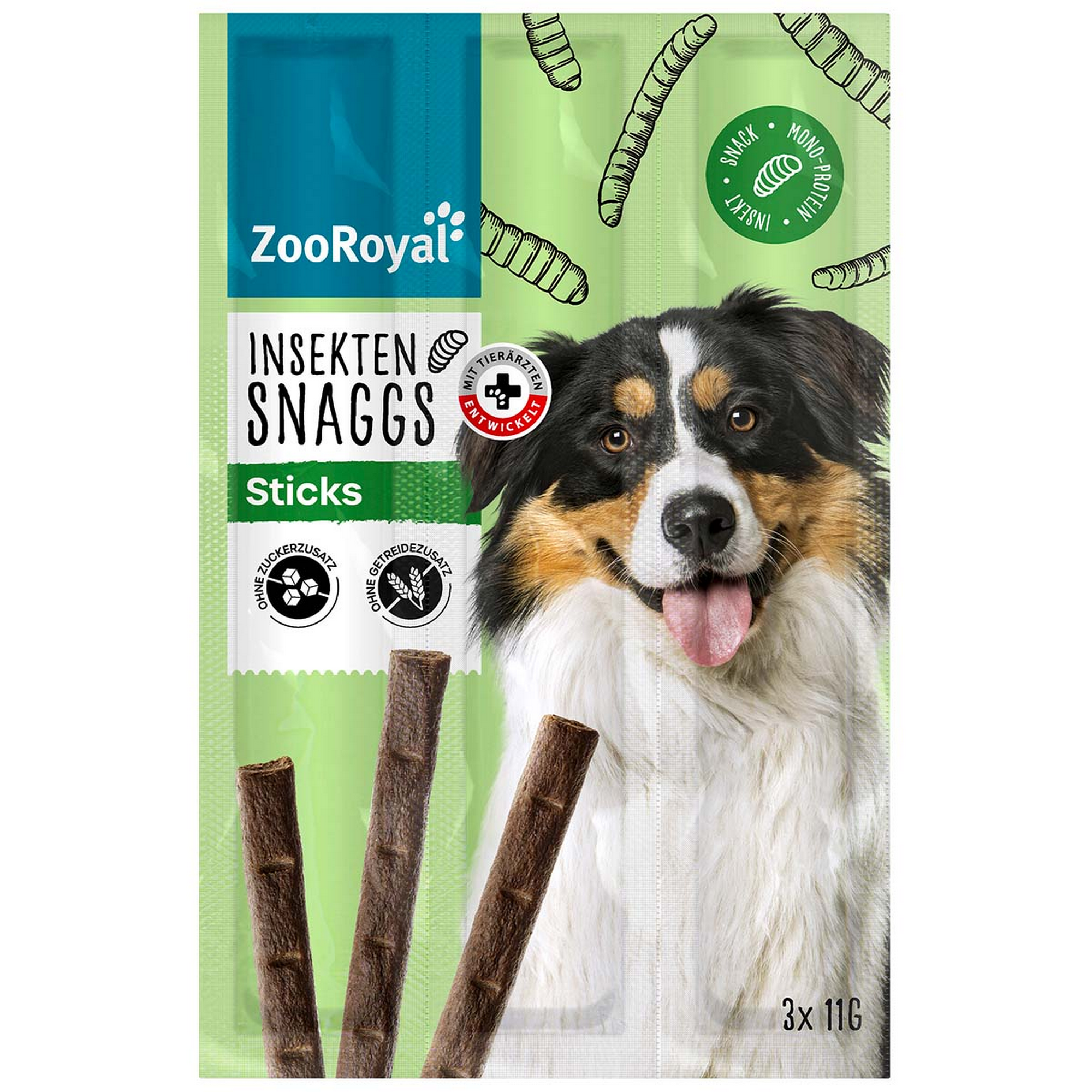 Hundesnack 'Insektensticks' 3 x' 11g