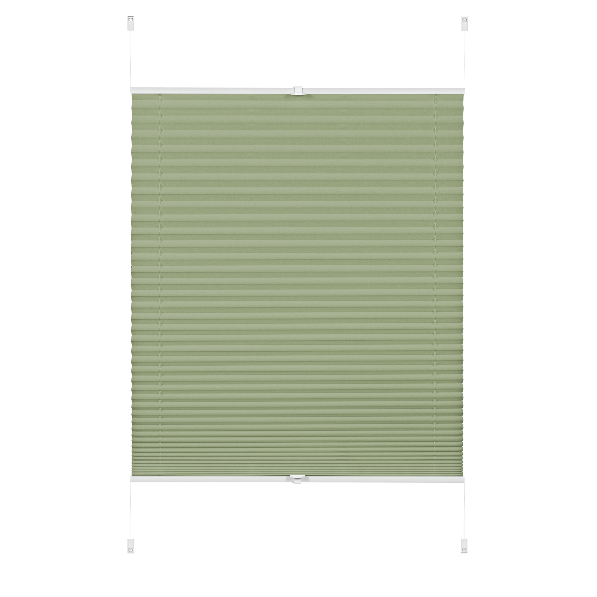 EasyFix-Plissee 'Greta' mintgrün 50 x 130 cm 7-teilig