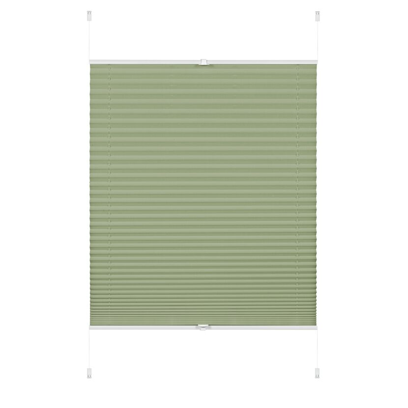 EasyFix-Plissee 'Greta' mintgrün 70 x 130 cm 7-teilig