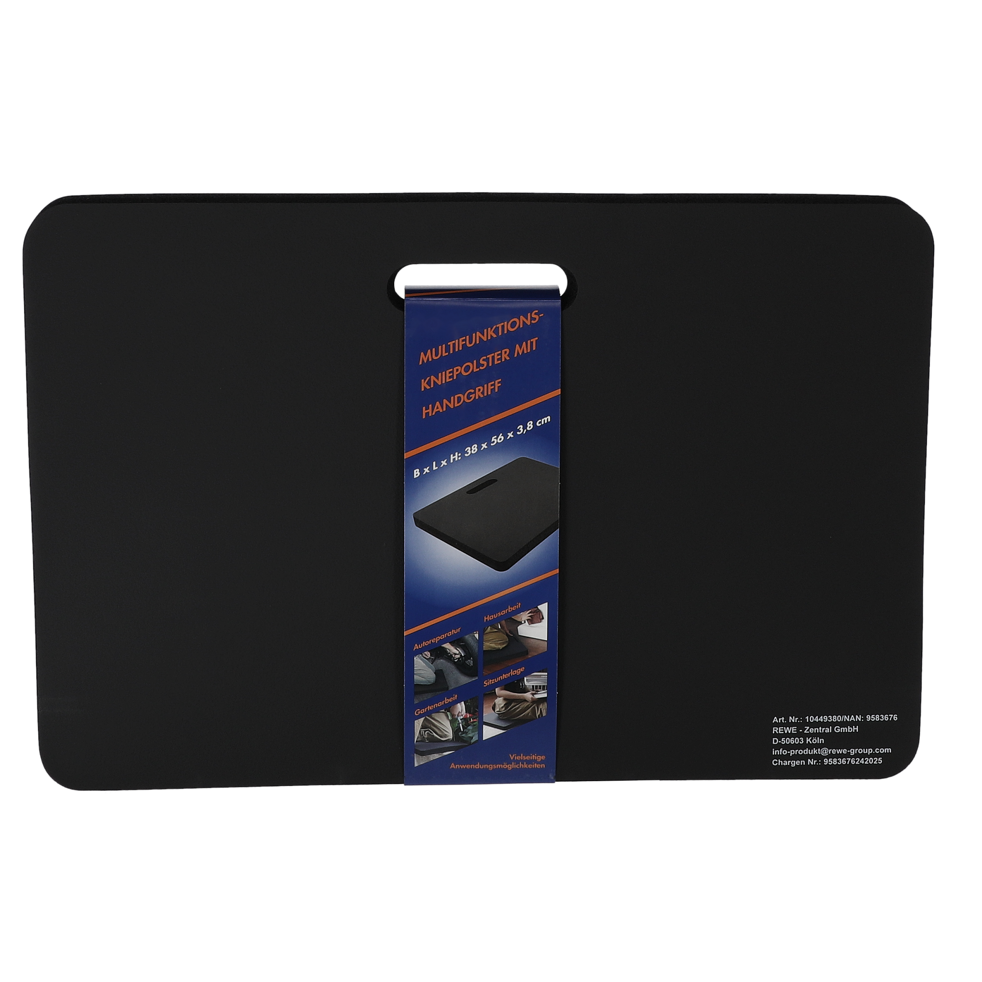 Kniekissen mit Handgriff 38 x 56 x 3,8 cm