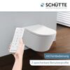 Dusch-WC spülrandlos 'Cesari Premium' weiß mit LED-Nachtlicht
