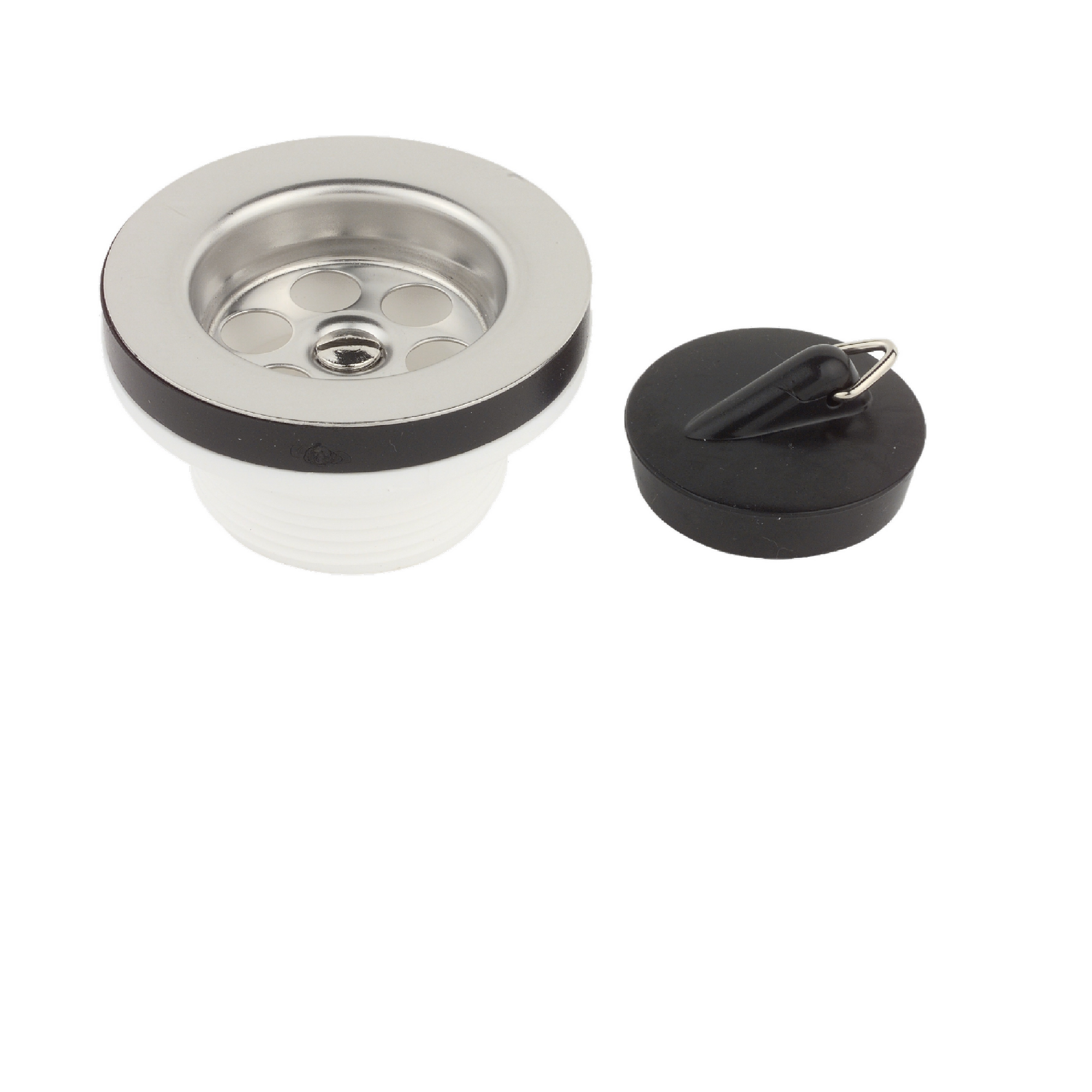 Ablaufventil 1 1/2"AG x 70 mm, mit Ventilstopfen