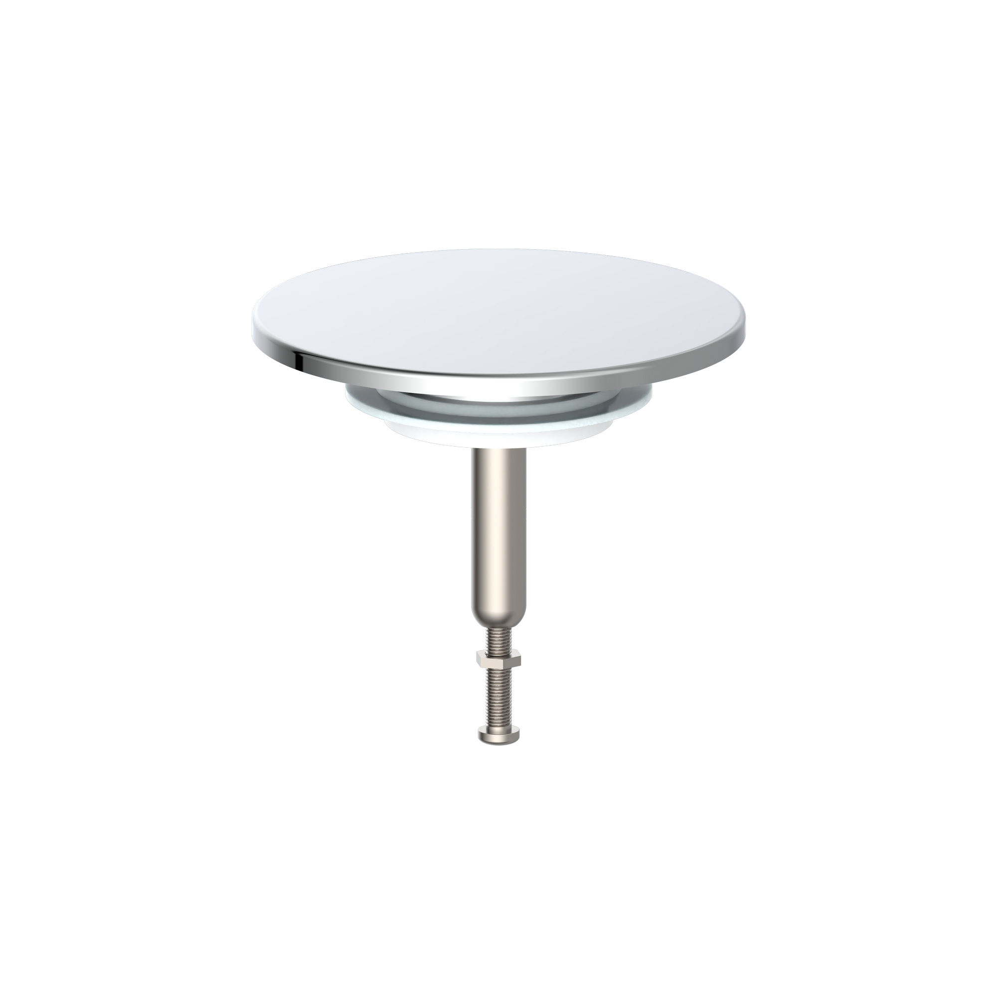 Ablaufstopfen verchromt Ø 70 mm x 1 1/2", für Badewanne