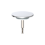 Ablaufstopfen verchromt Ø 70 mm x 1 1/2", für Badewanne