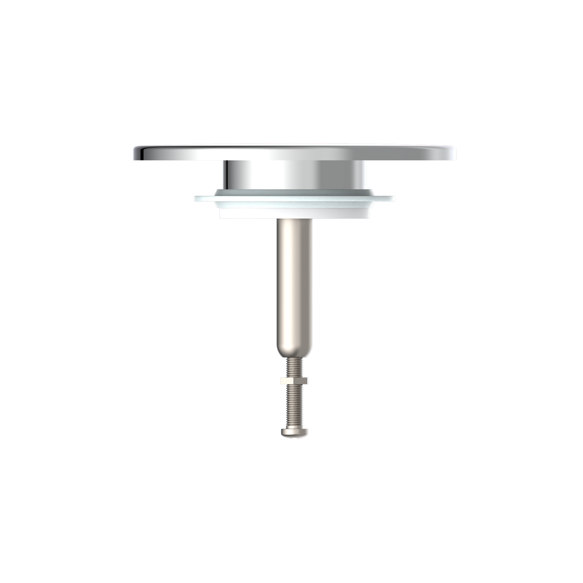 Ablaufstopfen verchromt Ø 70 mm x 1 1/2", für Badewanne