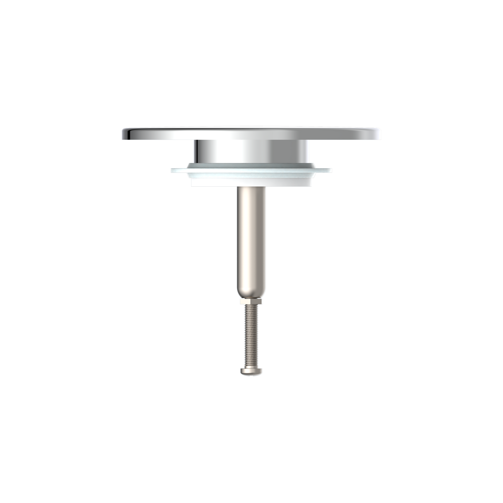 Ablaufstopfen verchromt Ø 70 mm x 1 1/2", für Badewanne