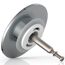 Ablaufstopfen verchromt Ø 70 mm x 1 1/2", für Badewanne