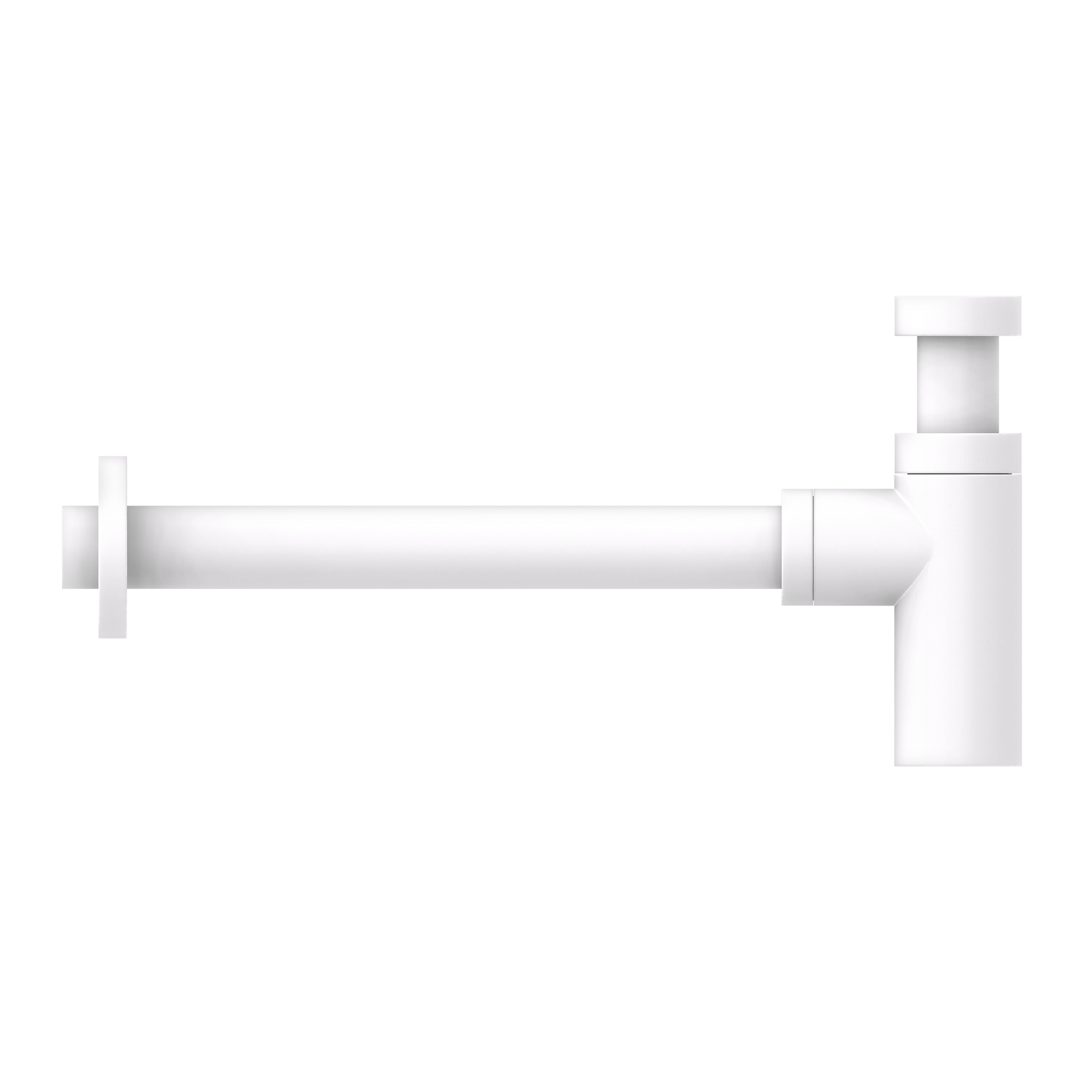 Flaschensiphon Kunststoff weiß 1 1/4" x 32 mm
