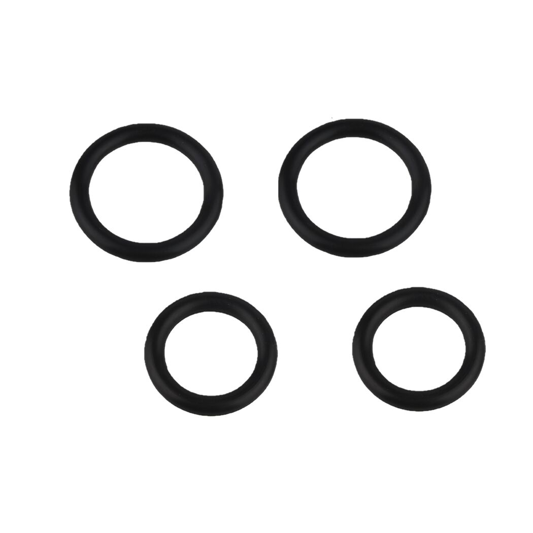O-Ring Gummi Ø 11 x 16 x 2,5/13 x 17 x 2 mm für Gardena Klicksystem, 4-teilig
