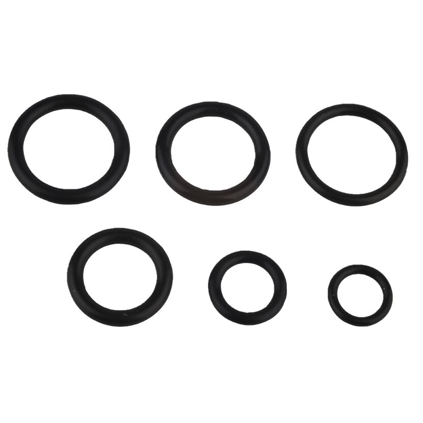 O-Ring-Sortiment Gummi diverse Größen, 6-teilig