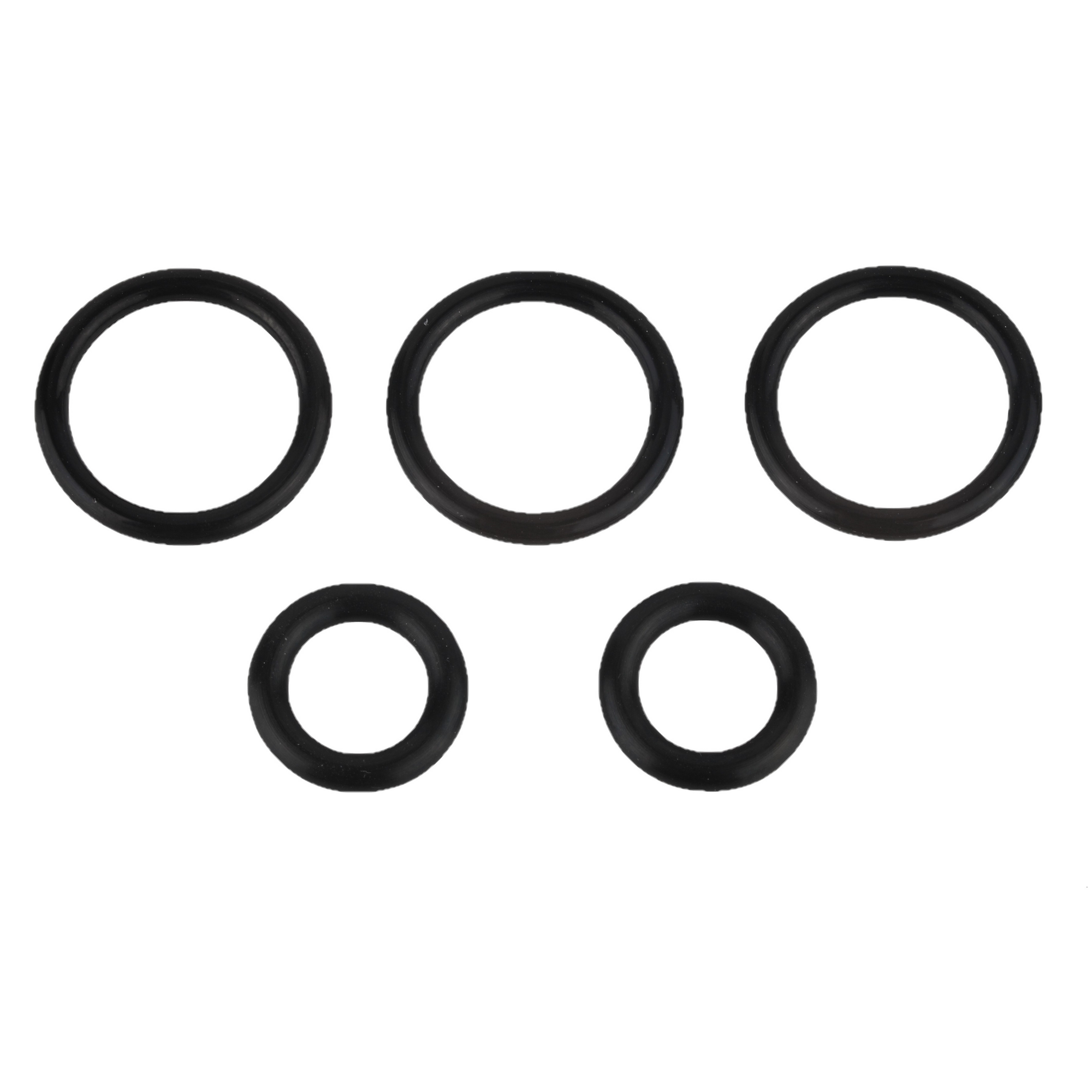 O-Ring Ø 17 x 22 x 2,5/10 x 16 x 3 mm für Grohr-Euromix-Kartusche, 5-teilig