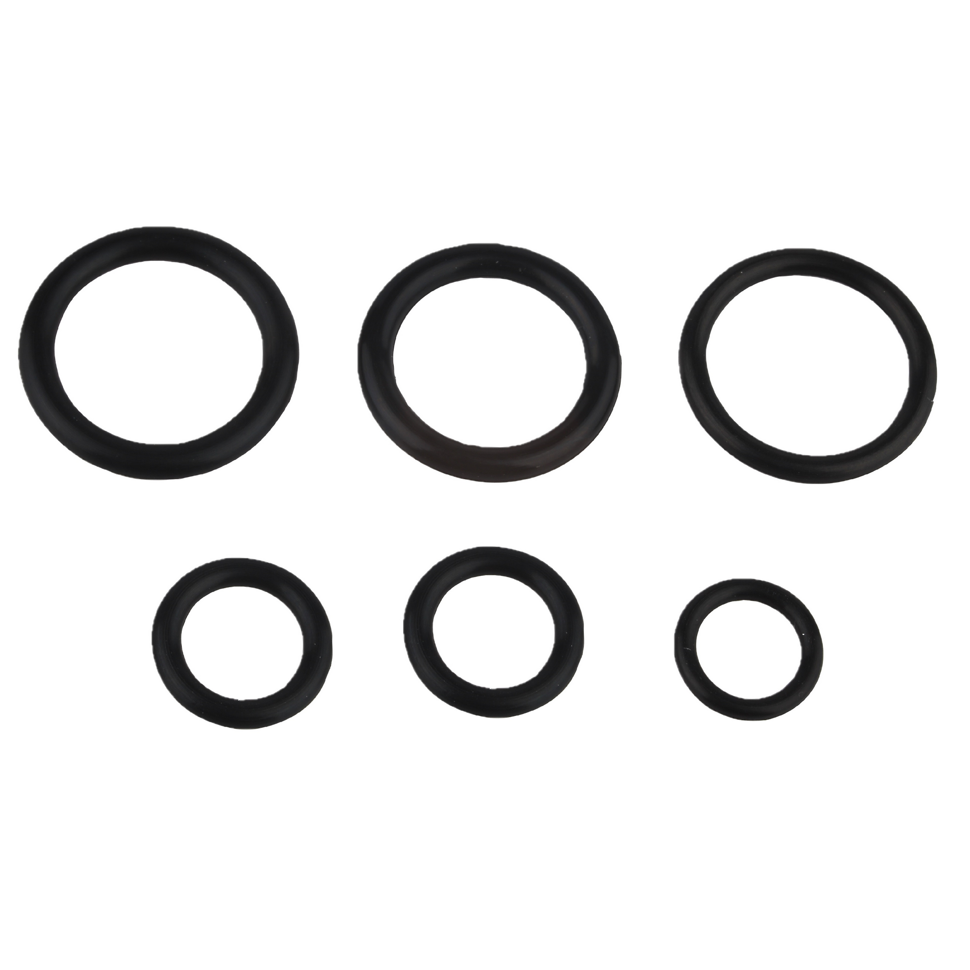 O-Ring Gummi für GROHE Oberteil 3/8" und 1/2", 6-teilig