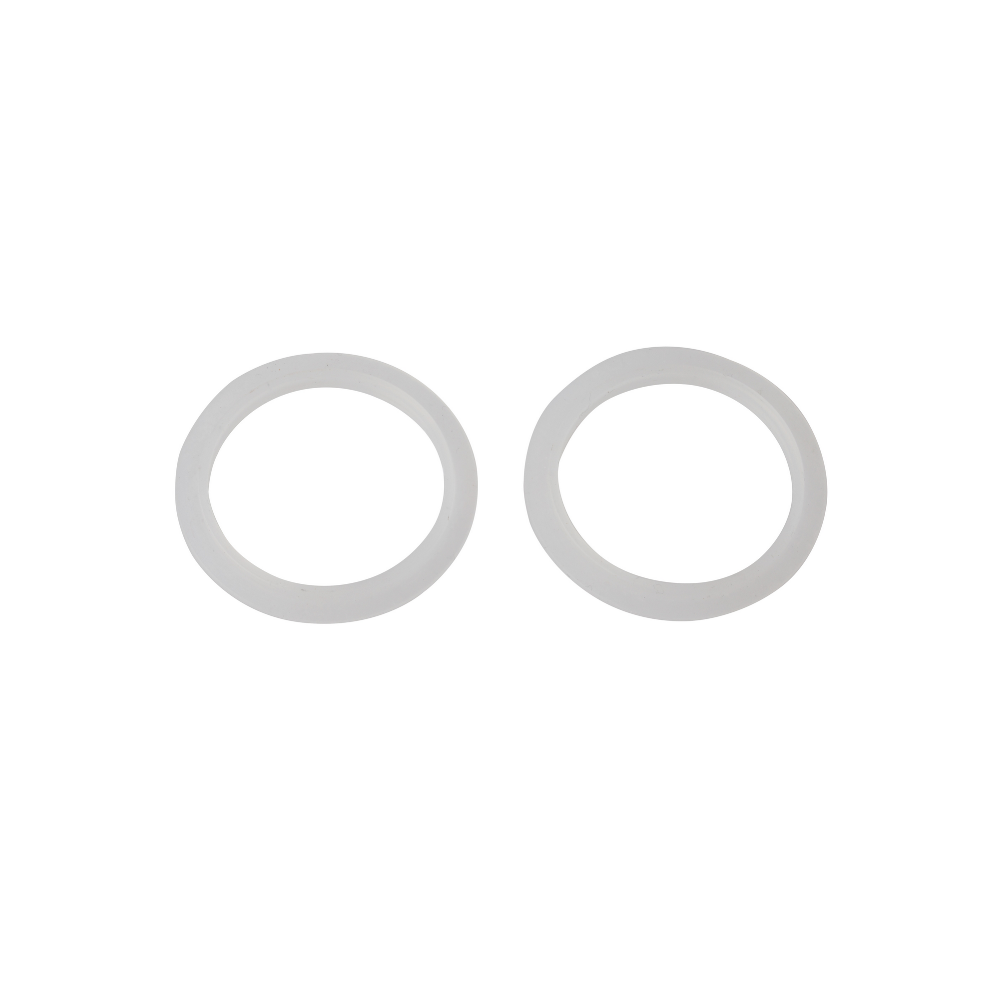 Lippendichtung Silikon Ø 26 x 33 x 2,8 mm für Siphon-Exzenter-Verschluss 35 mm, 2 Stück