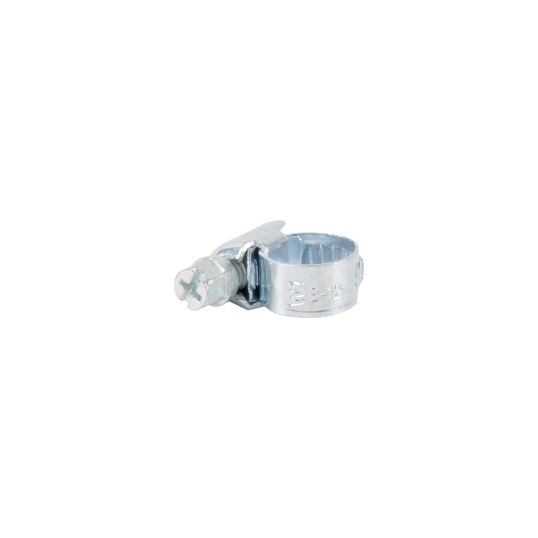 Schlauchklemme Stahl verzinkt Ø 8-12 x 9 mm für 3/8", 2 Stück