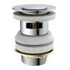 Press-Exzenter mit Überlauf verchromt 1 1/4"