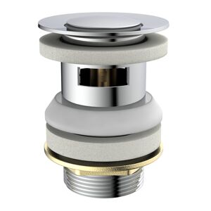 Press-Exzenter mit Überlauf verchromt 1 1/4"