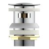 Press-Exzenter mit Überlauf verchromt 1 1/4"