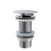 Ablaufventil verchromt 1 1/4" x 100 mm, ohne Überlauf