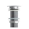 Ablaufventil verchromt 1 1/4" x 100 mm, ohne Überlauf