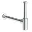 Design-Flaschensiphon Kunststoff verchromt 1 1/4'' x 32 mm