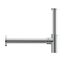 Design-Flaschensiphon Kunststoff verchromt 1 1/4'' x 32 mm