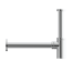 Design-Flaschensiphon Kunststoff verchromt 1 1/4'' x 32 mm