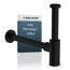 Design-Flaschensiphon Kunststoff schwarz 1 1/4'' x 32 mm